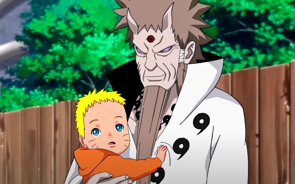 Хагоромо воспитывал Наруто??