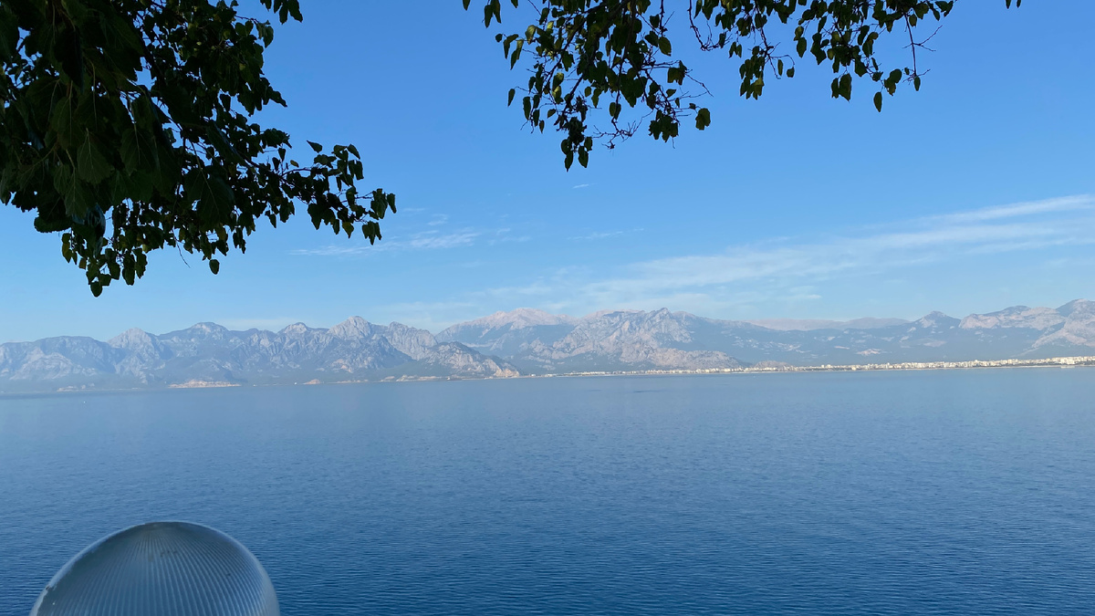 Вид с террасы 