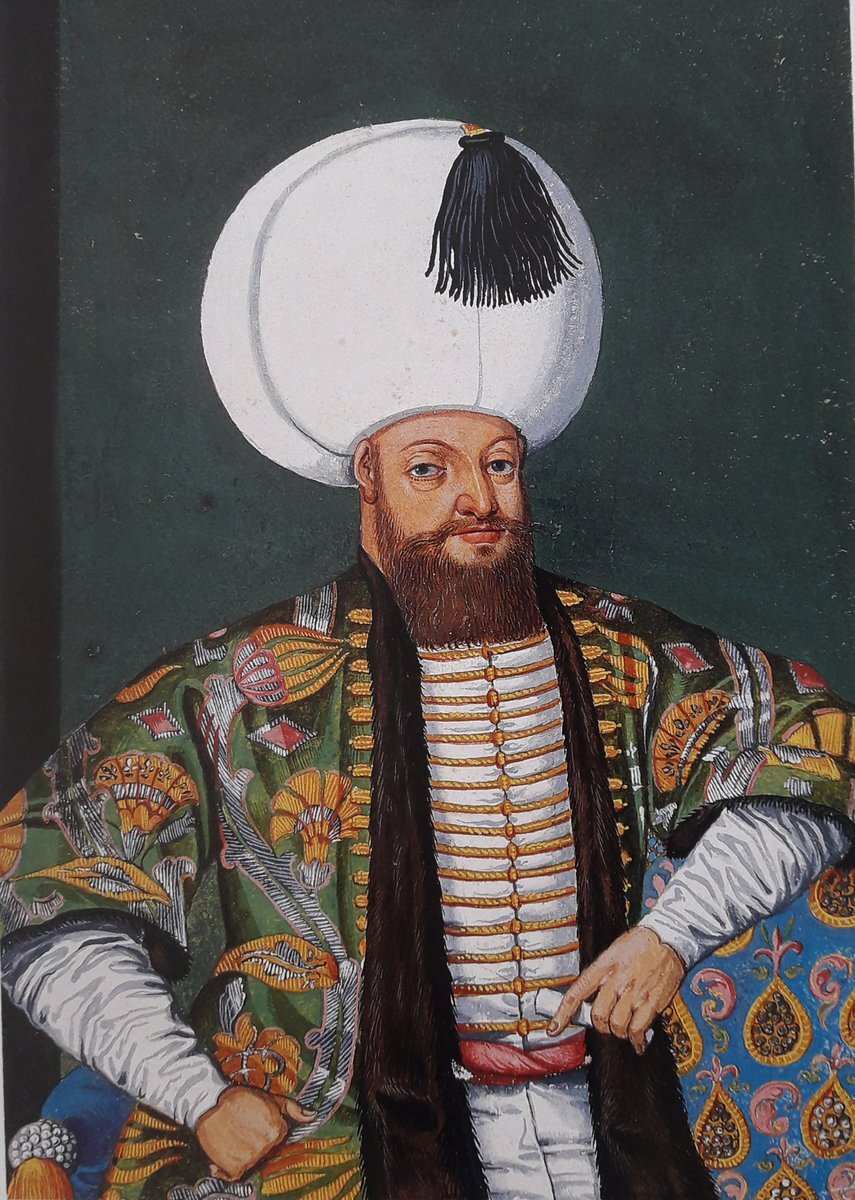 Портрет султана Мурада III / Австрийская Национальная Библиотека