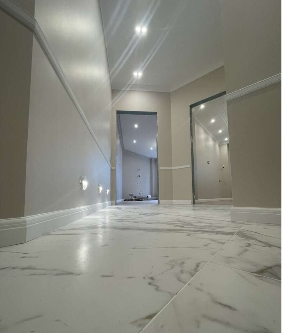 Пример дизайна внутреннего интерьера для небольшой квартиры. Ремонт и отделка выполнены мастерами строительной компании GoldRemont.ru