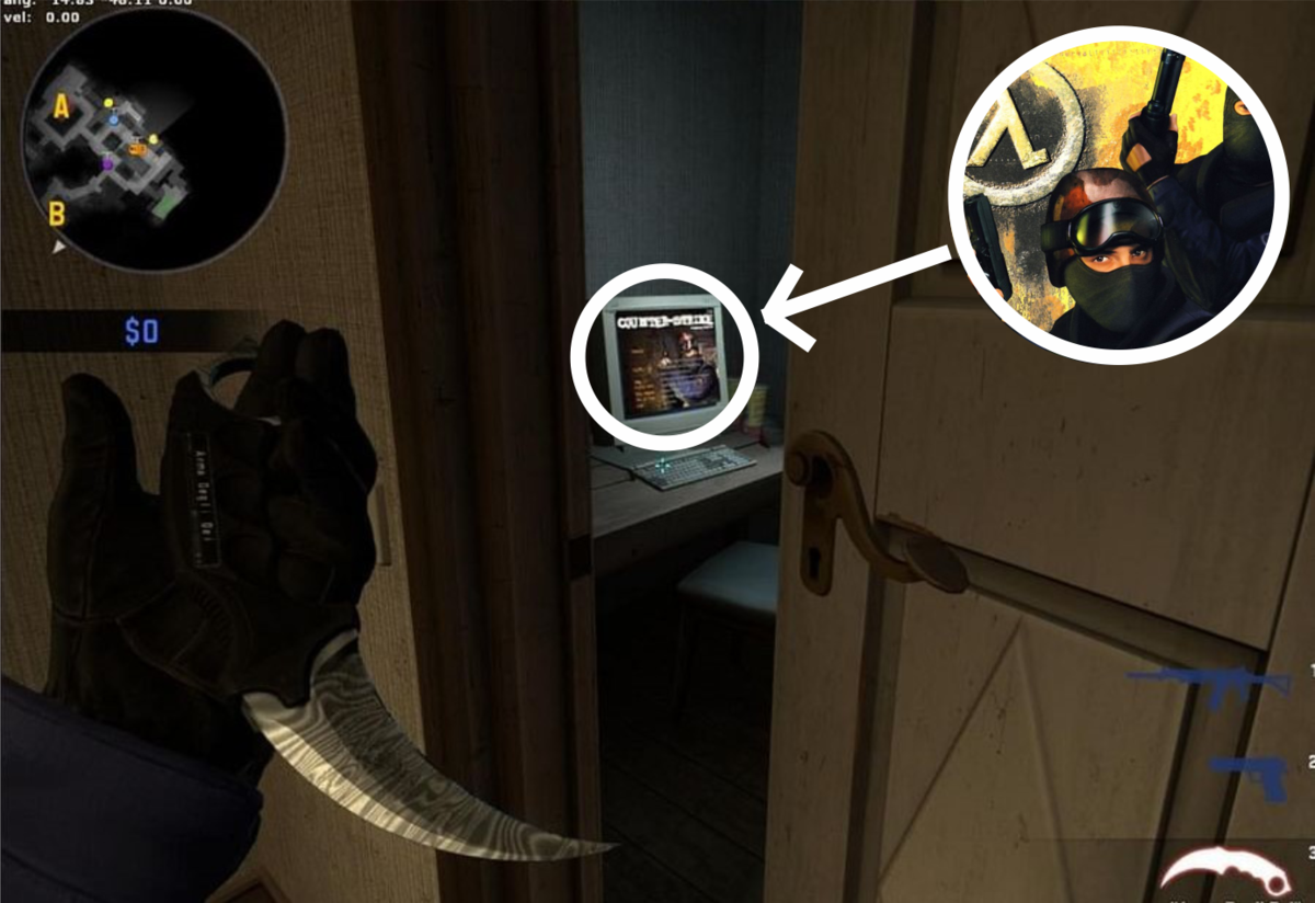 7 пасхалок в CS:GO, которые вы могли пропустить
