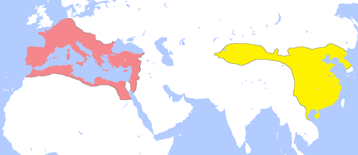 Римская империя и династия Хань