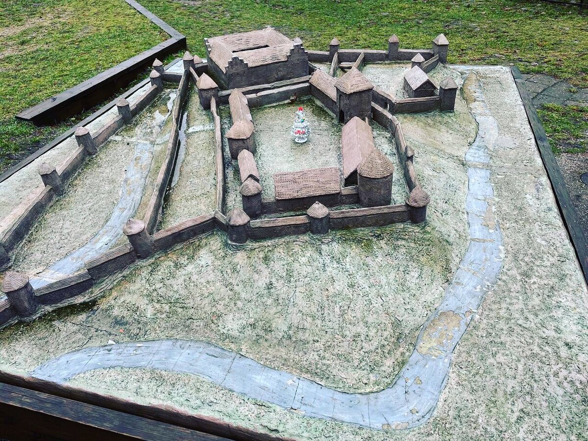 Вот макет замка Инстербург. Фото - собственность автора