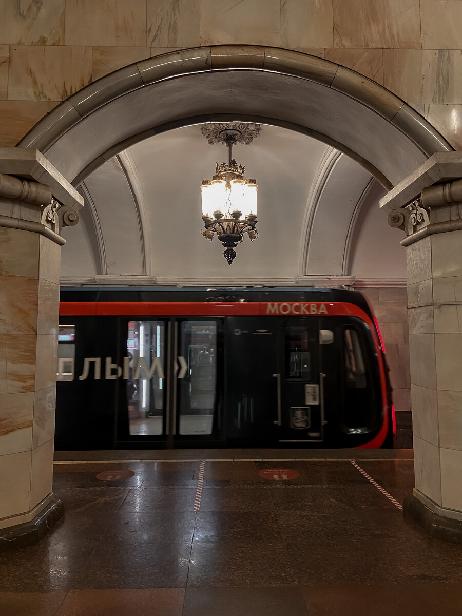 поезд призрак в московском метро на кольцевой линии