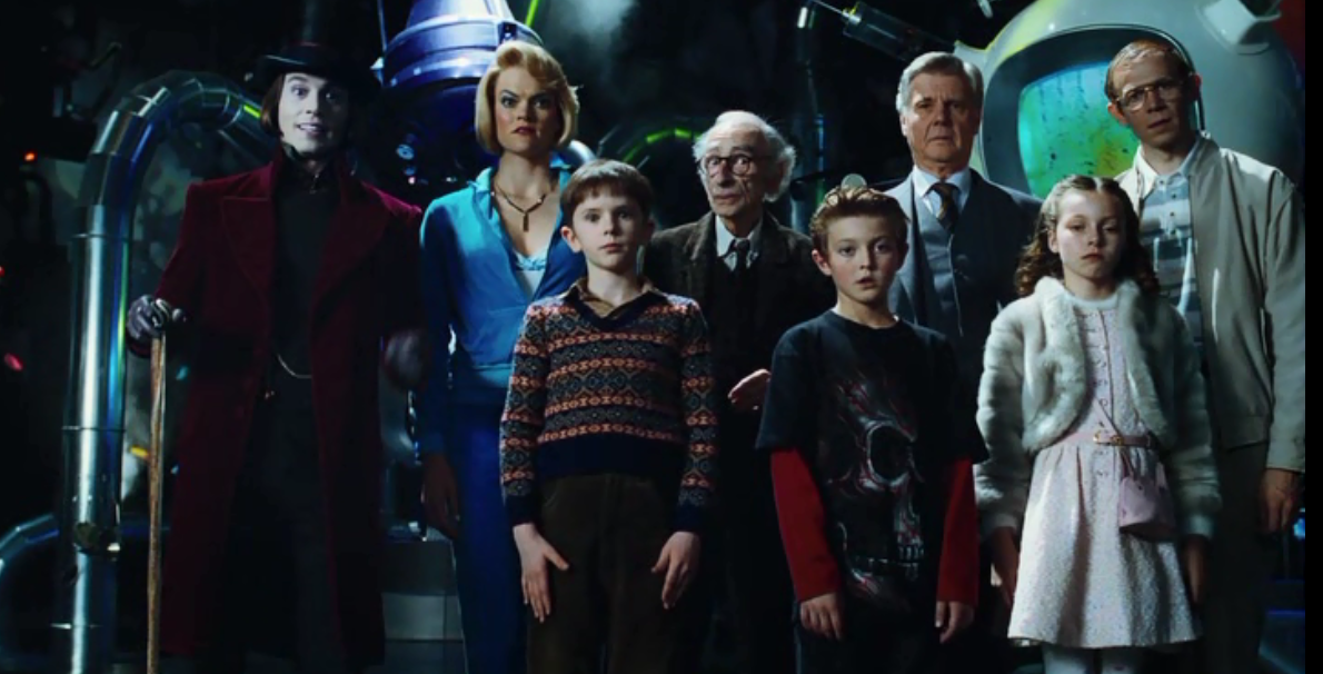 Вилли Вонка и пять детей-претендентов