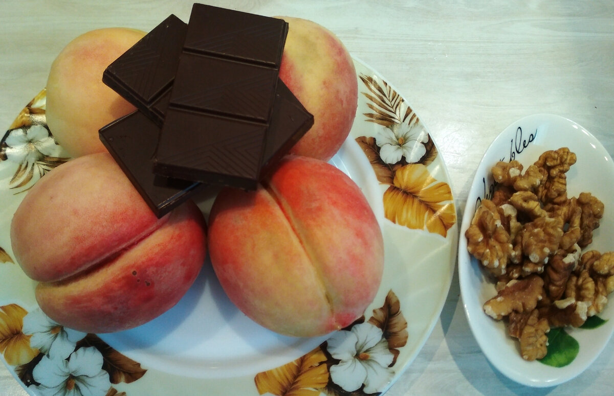 Продукты для нашего десерта.