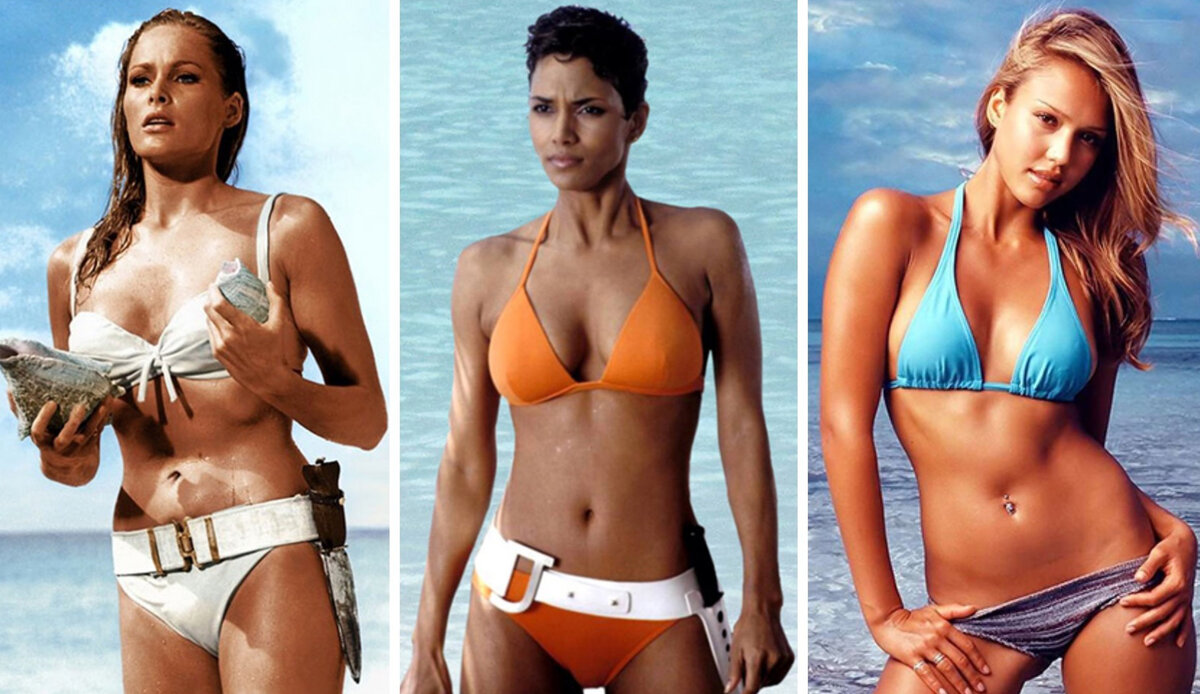    Урсула Андресс, Холли Берри, Джессика Альба, фото: кадр из фильма