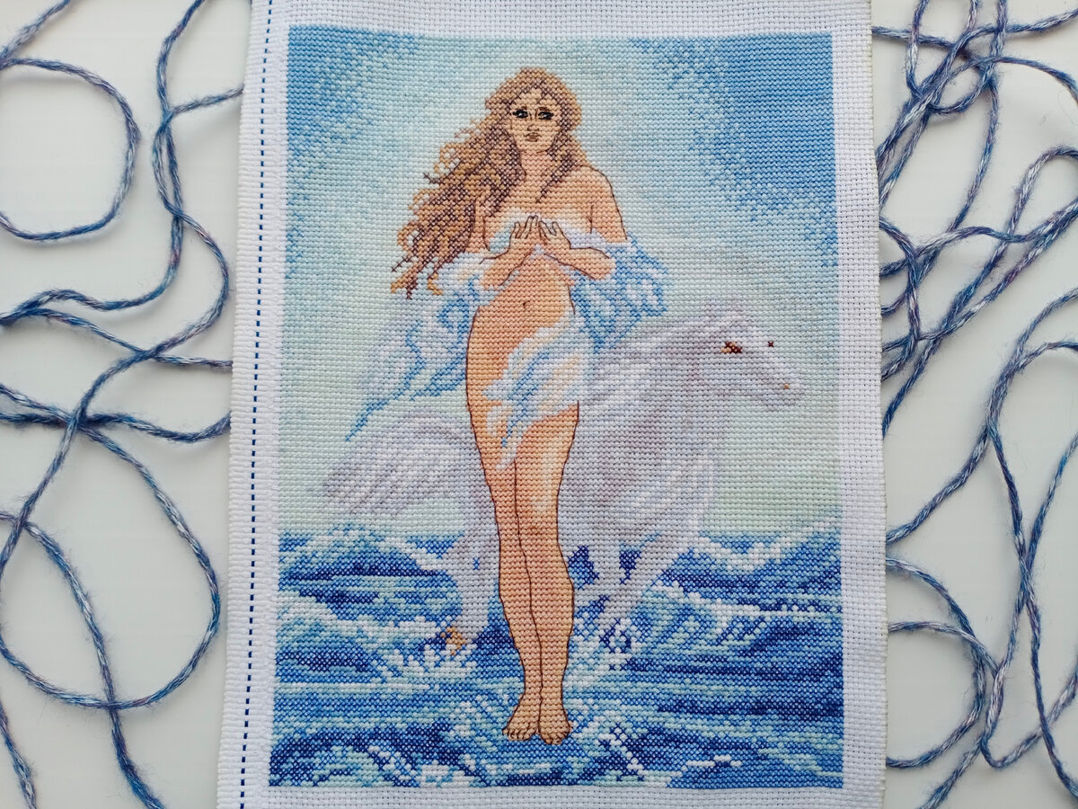 Девушка с лошадью, Искусница