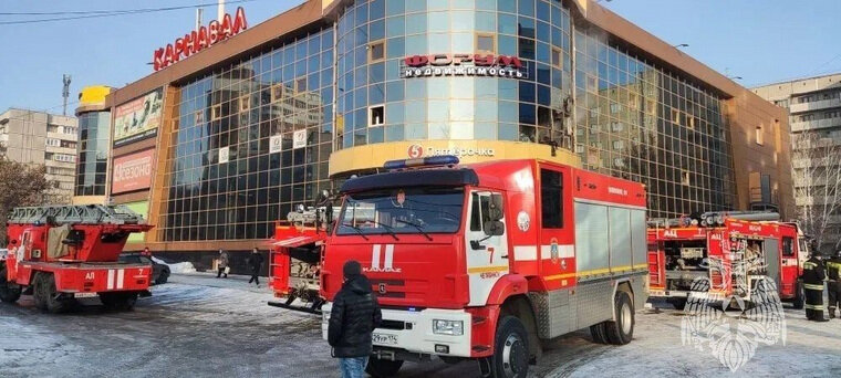    В ТЦ установлена автоматическая система сплинклерного пожаротушения.