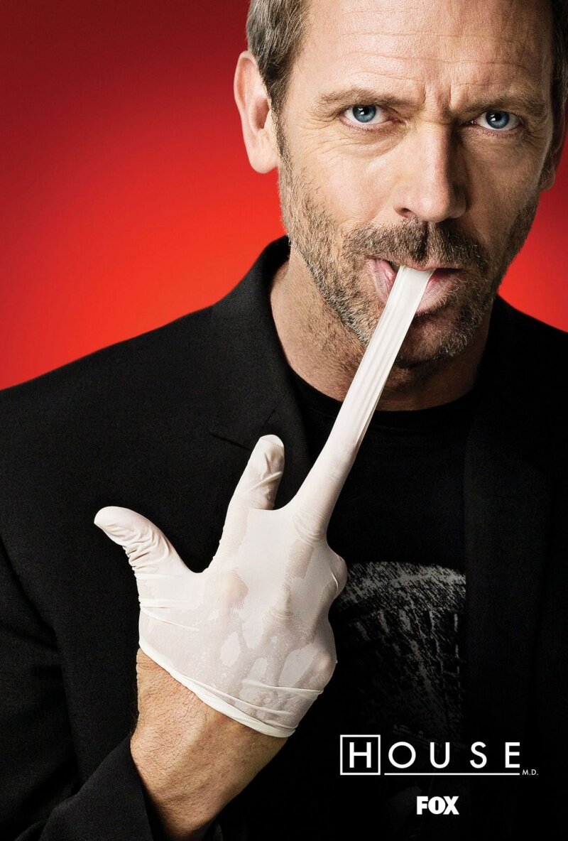 Сериал Доктор Хаус (источник фото: https://house-doc.ru/postery?page2) 