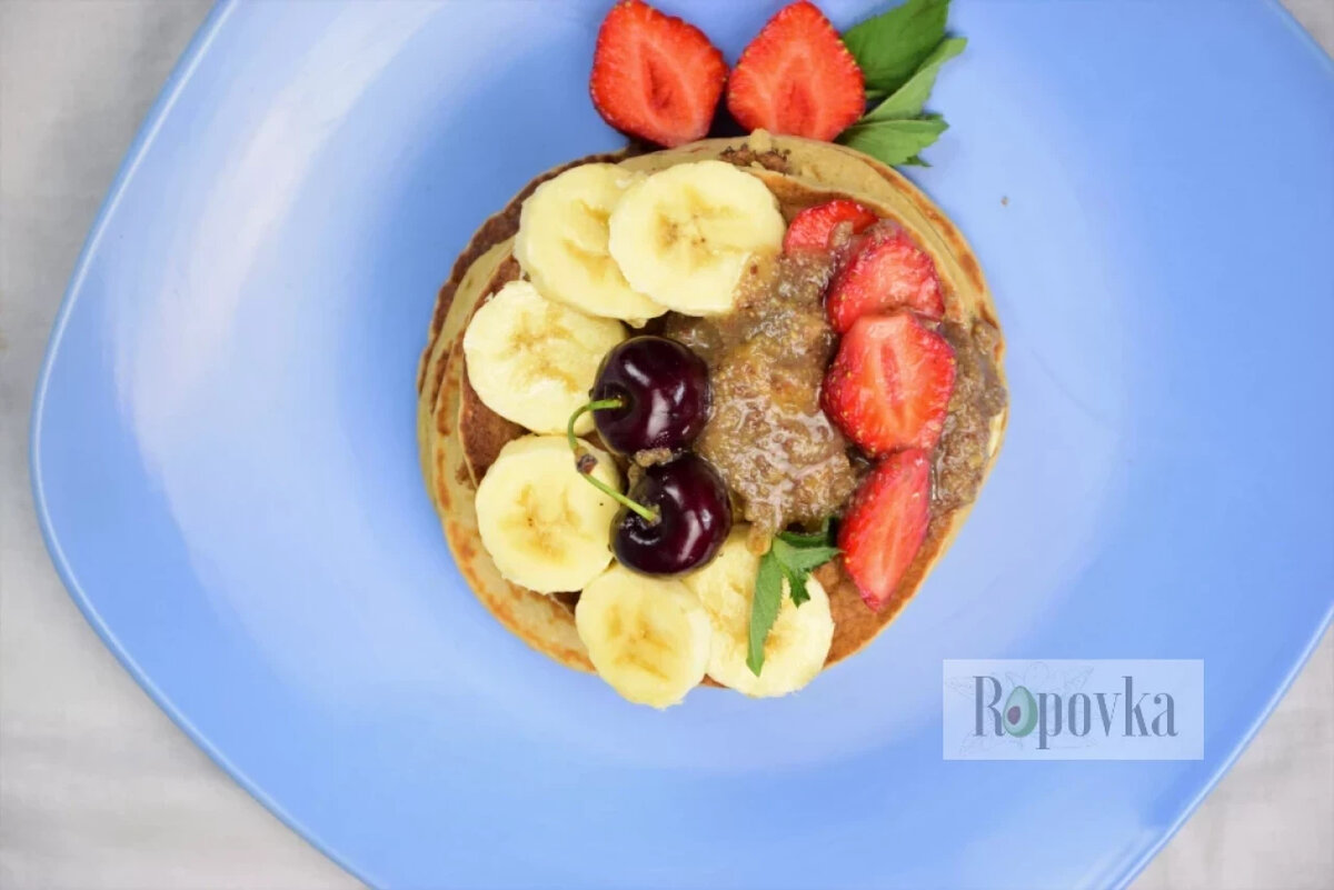 Овсяные панкейки