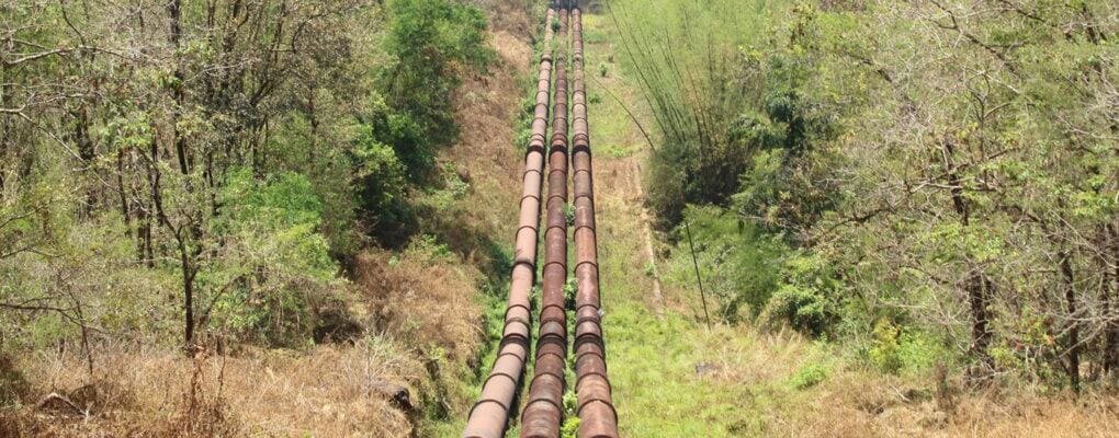 часть газопровода Маунтин-Вэлли