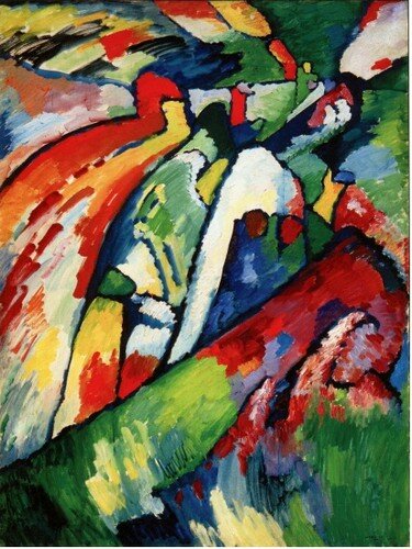 Автор: Василий Васильевич Кандинский Музей: Третьяковская галерея
Год: 1910