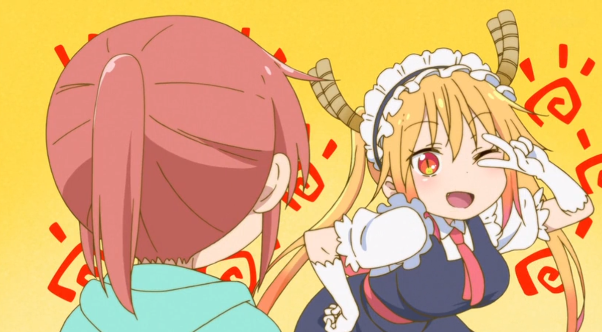 Дракон-горничная Кобаяши / Kobayashi-san Chi no Maid Dragon