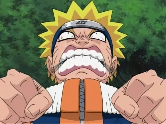 Наруто бесится