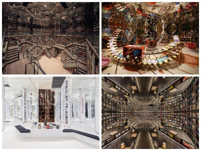 Самый удивительный книжный магазин-библиотека открылся в Ханчжоу (Китай).