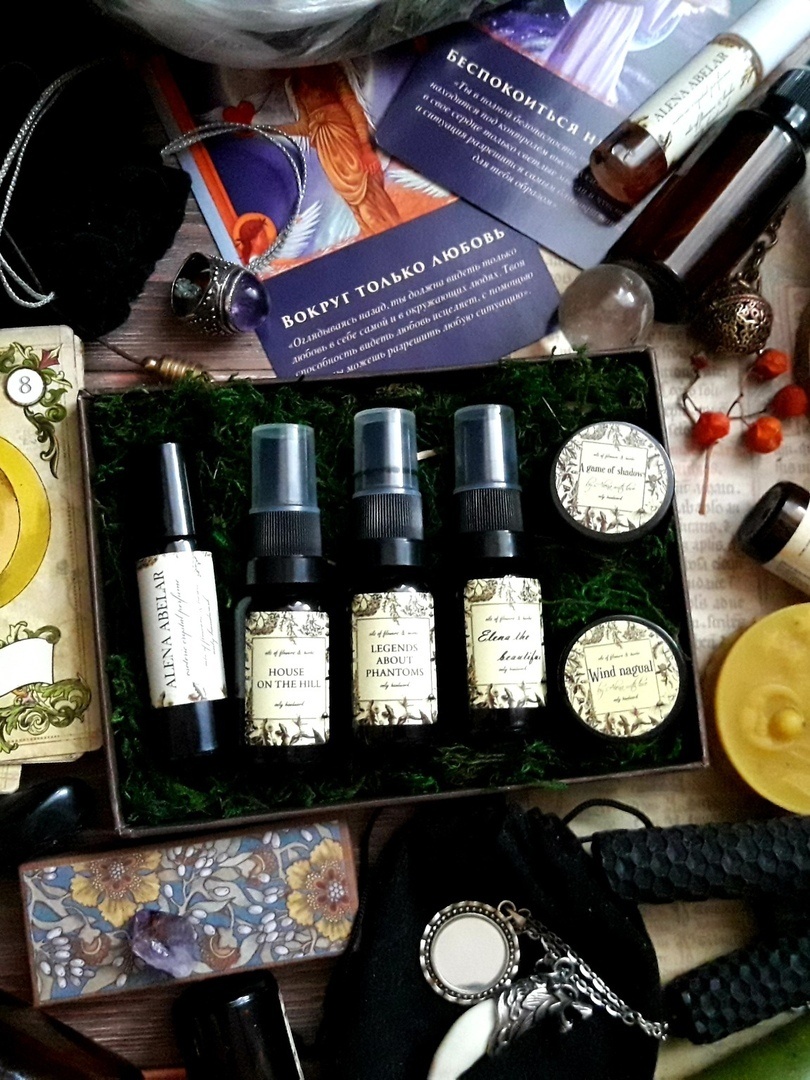 Духи "Алена Абеляр". Фото автора