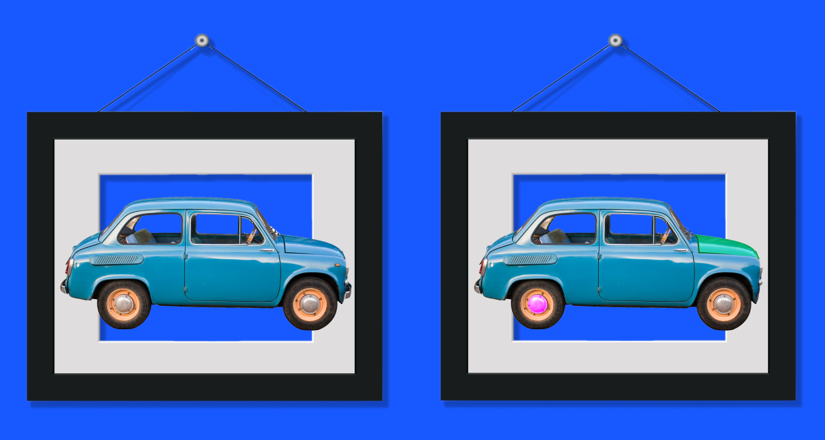 Найдите 5 отличий!