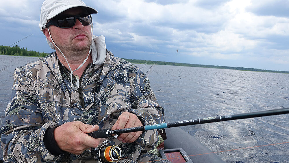 Чуйка в джиге благодаря нулевой растяжимости шнура