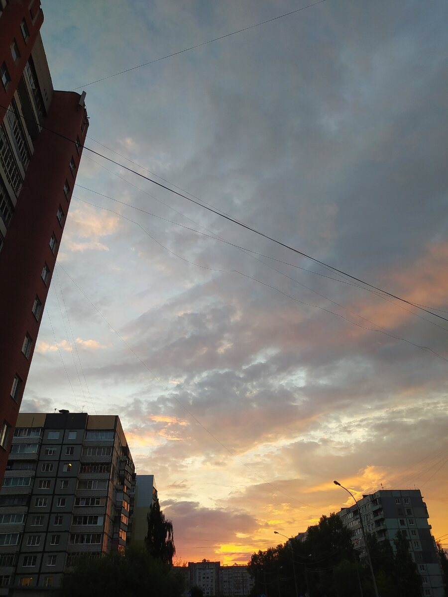 Летний вечер.