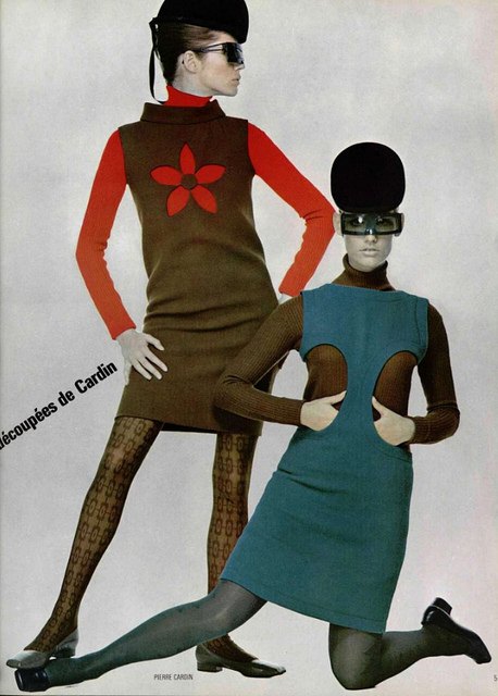 1960-е, модели Пьера Кардена.
