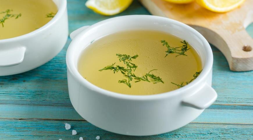Рыбный бульон, специально для www.gastronom.ru