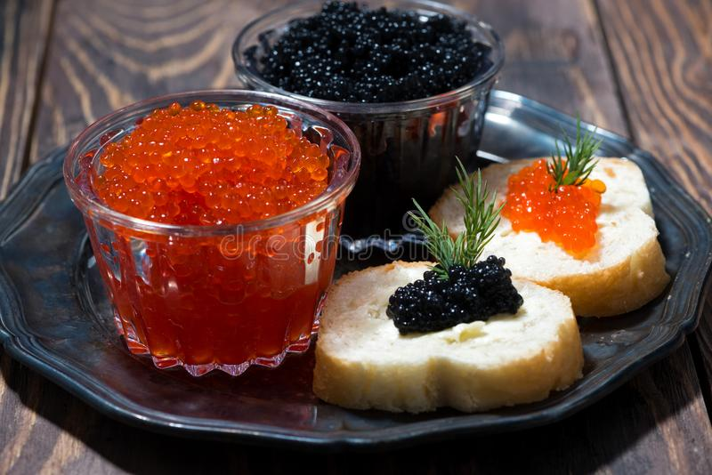 взято из открытых источников Яндекса для наглядности - красная и чёрная икра