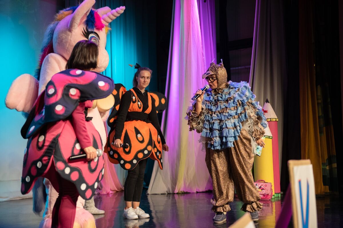 спектакль "Зефирка идет в школу"