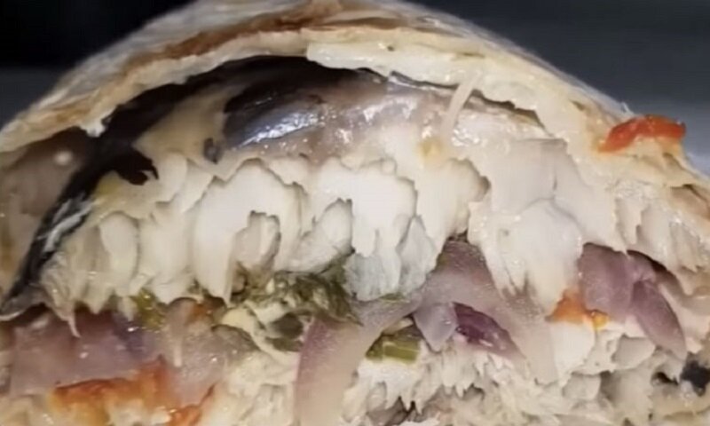 Очень вкусная закуска из скумбрии к любому празднику