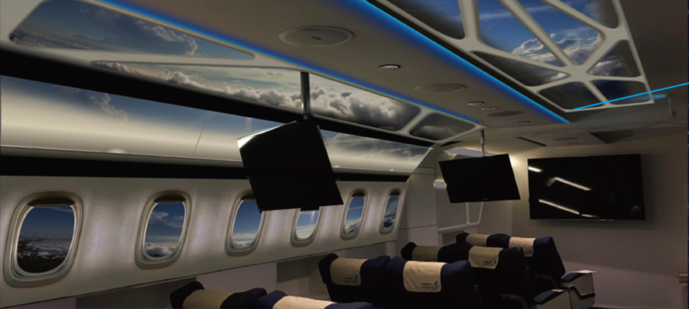 First Airlines предлагает новый способ взглянуть на мир. Фото: First Airlines  
