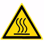 W26 Осторожно. Горячая поверхность