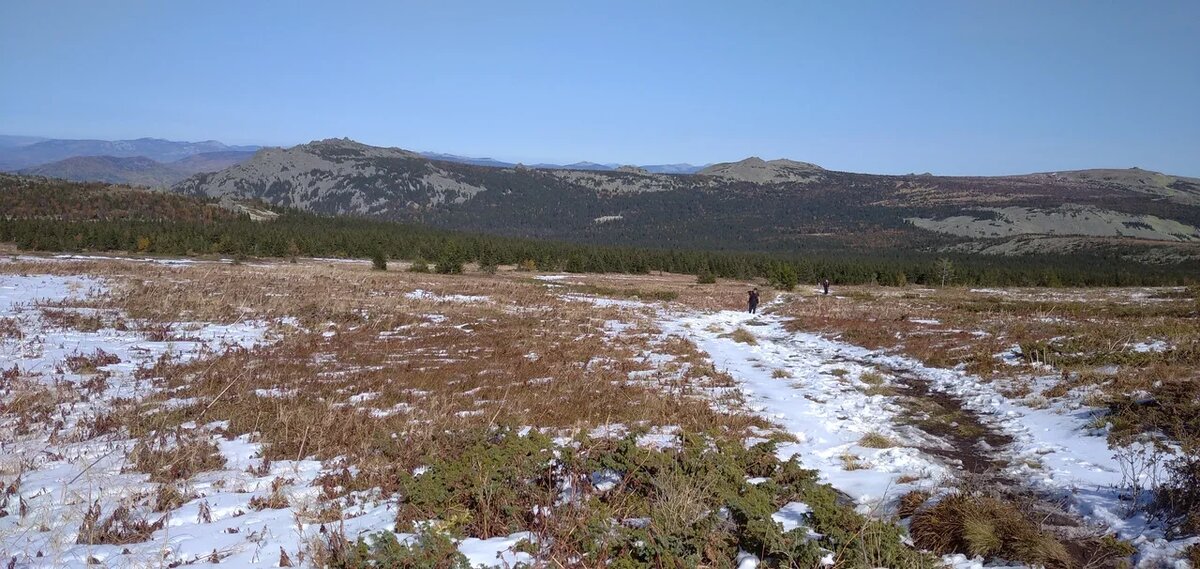 Вид с плато