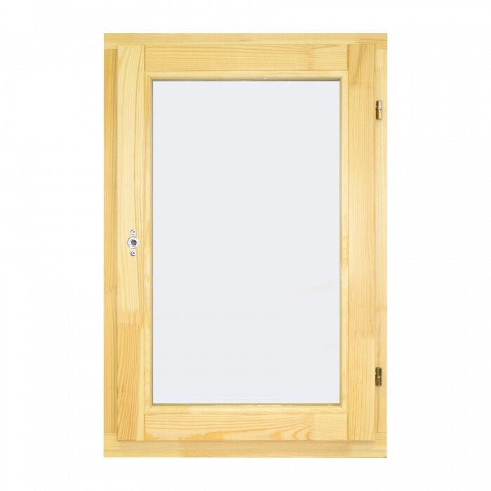 Обычное деревянное окно.