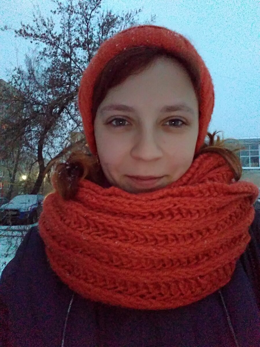 Снуд, который я себе связала