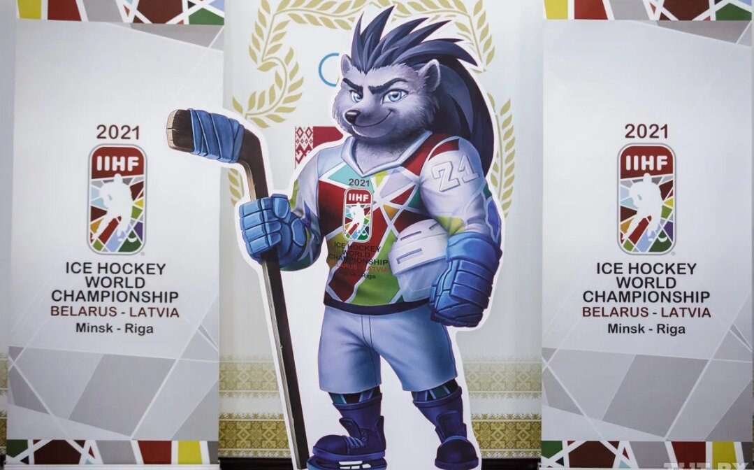 Талисман ЧМ 2021 по хоккею. Из открытых источников.