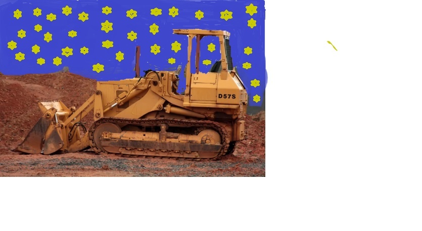 Изображение увиденного мной на стройке неба.