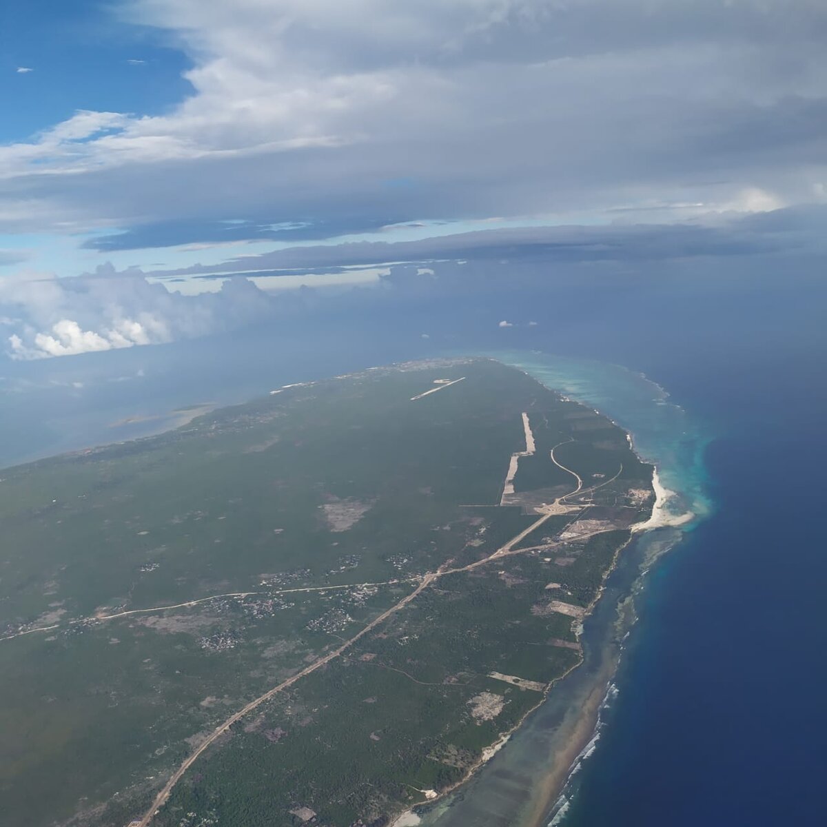 Подлетаем к Занзибару