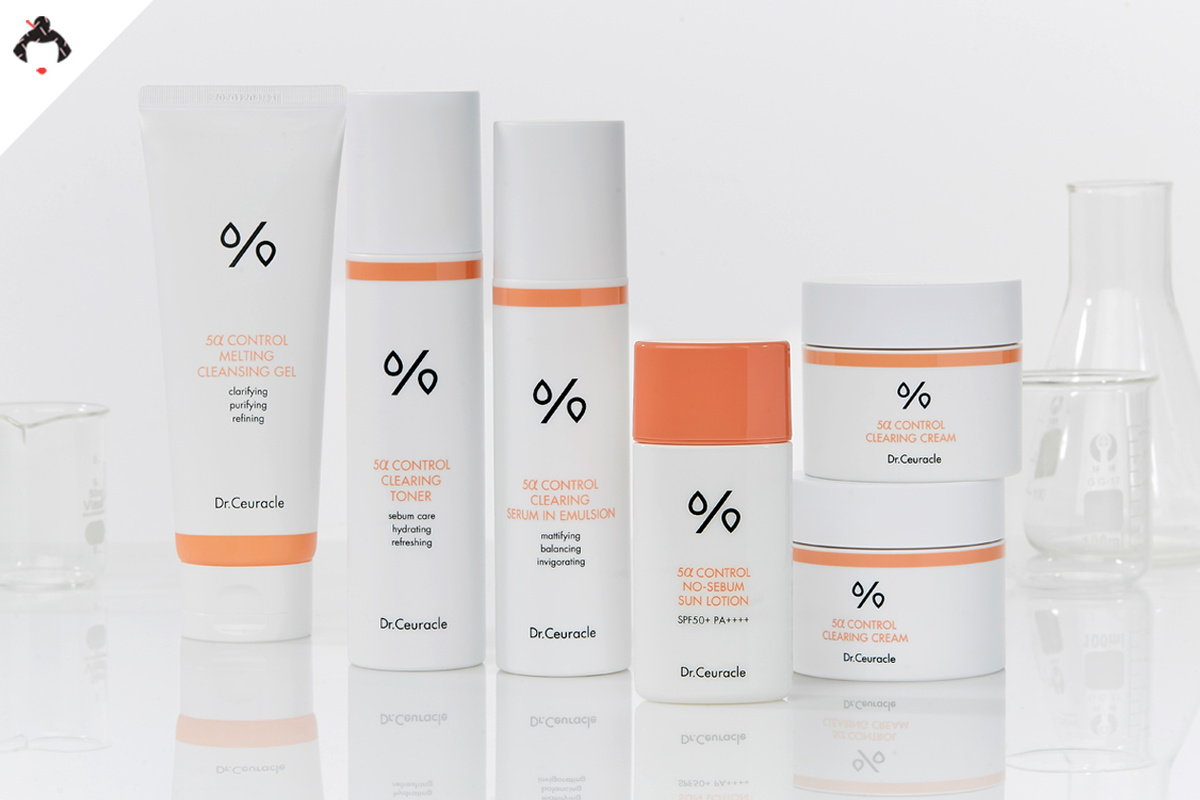 Линейка 5α Control от бренда Dr.Ceuracle отлично подойдет для кожи с маскне. 