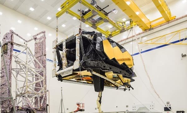 Телескоп Джеймс Уэбб в собранном виде