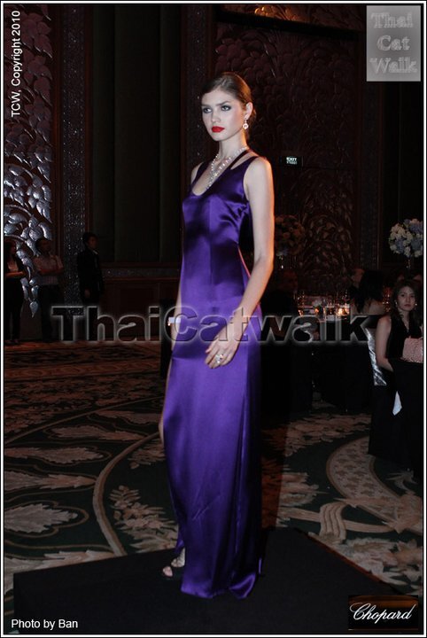 На показе ювелирных украшений