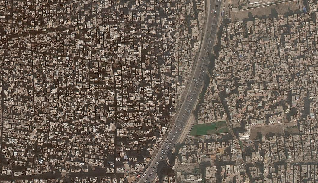6 октября 2021 г. Каир со спутника. Каир 2021. Космический снимок Каир. Каир застройка.