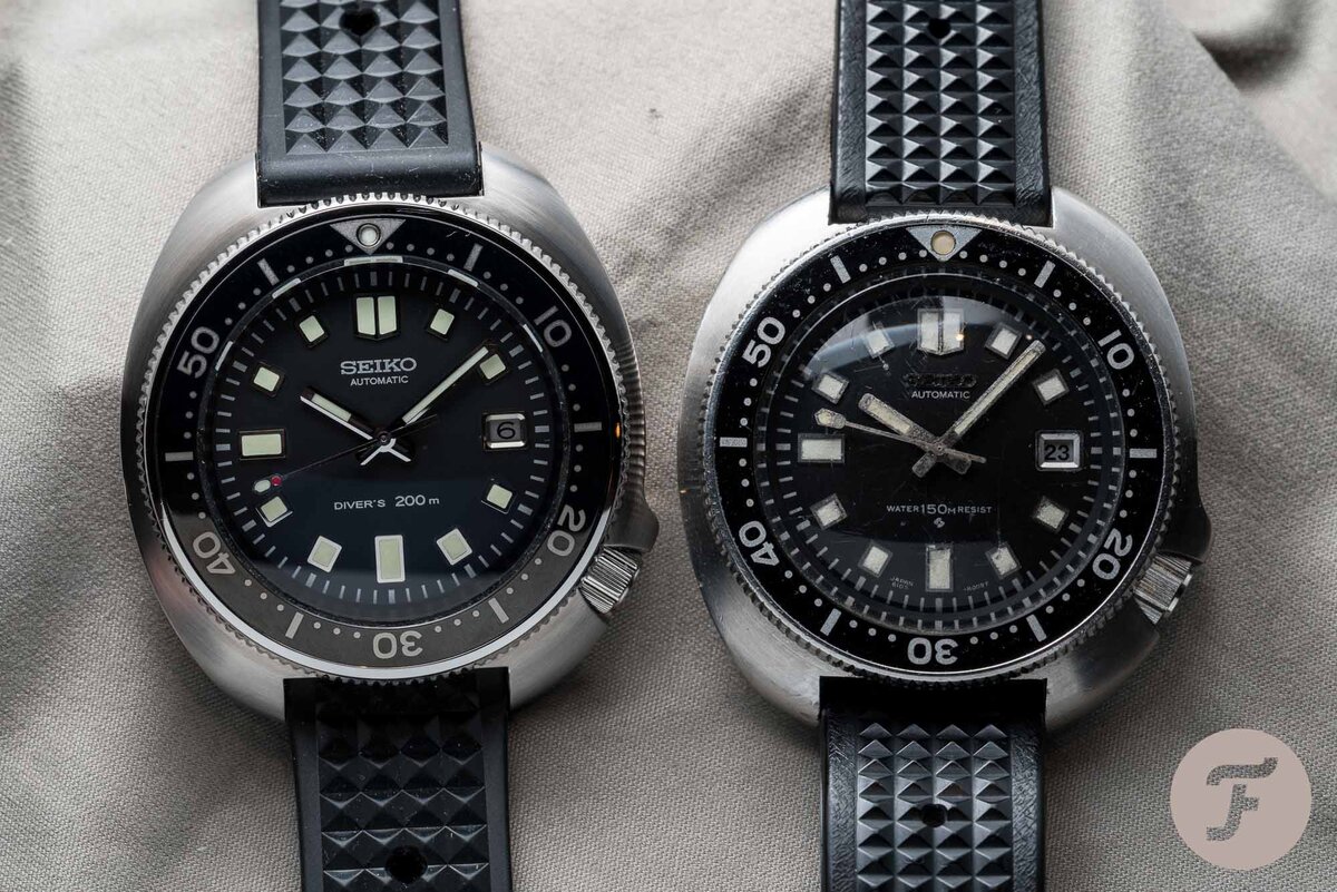Новые и старые часы Seiko Captain Willard