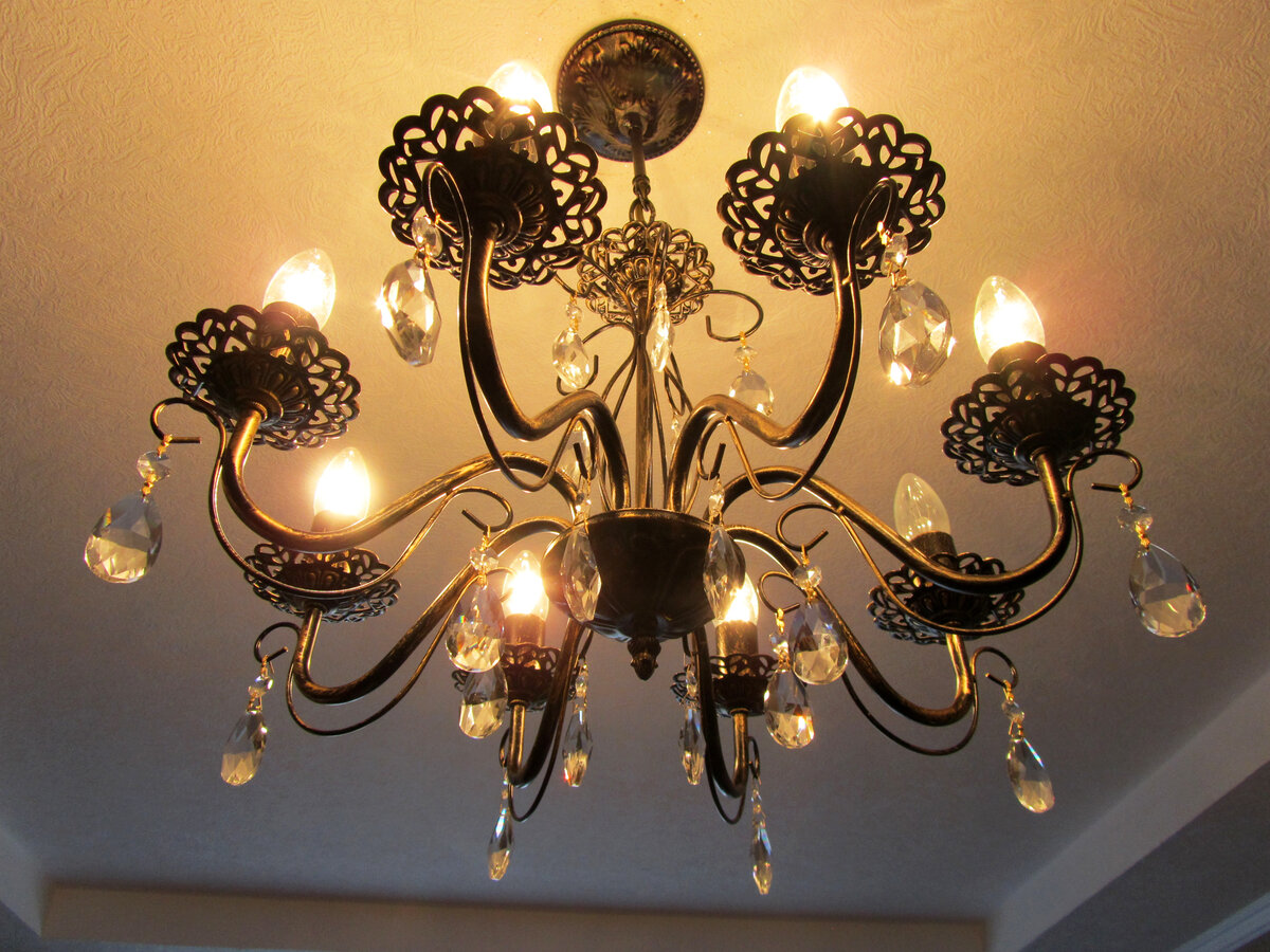 Люстра. Фото автора.