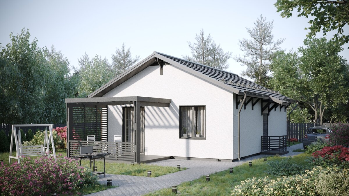 Дом 65 м2, коттеджный поселок Family Park, Самарская обл., Красноярский р-н