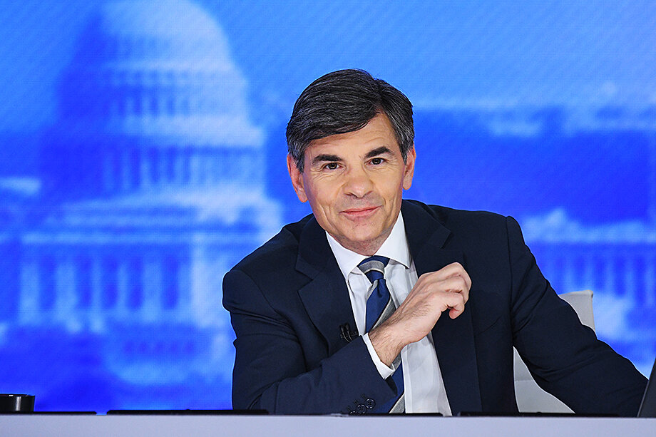 Необходимо понимать, что такие люди, как Джордж Стефанопулос, случайных вопросов не задают. Фото: Lorenzo Bevilaqua/ABC/Getty Images