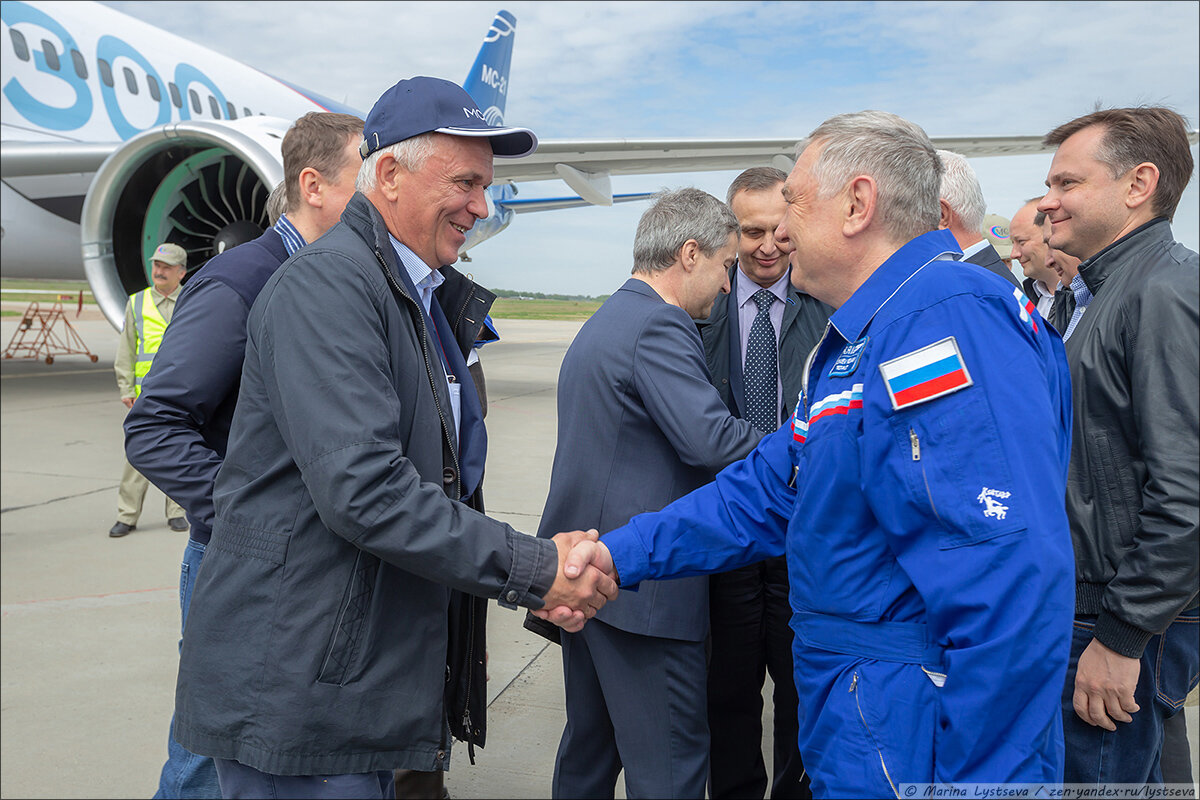 Первый полёт МС-21: как это было четыре года назад. Фотографии, не вошедшие  в основной отчёт | Блог авиационного фотографа | Дзен