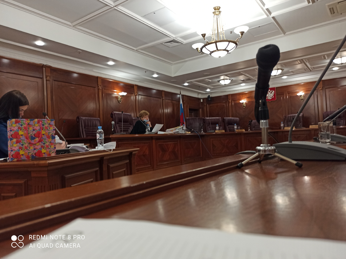 В зале суда