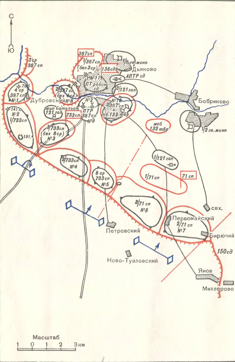 Бои под истрой 1941 карта