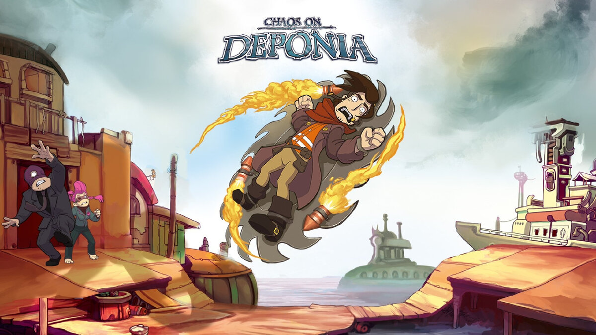 Deponia 2:Chaos on Deponia-Мусорные приключения возвращаются! | Tilmarth  Game | Дзен