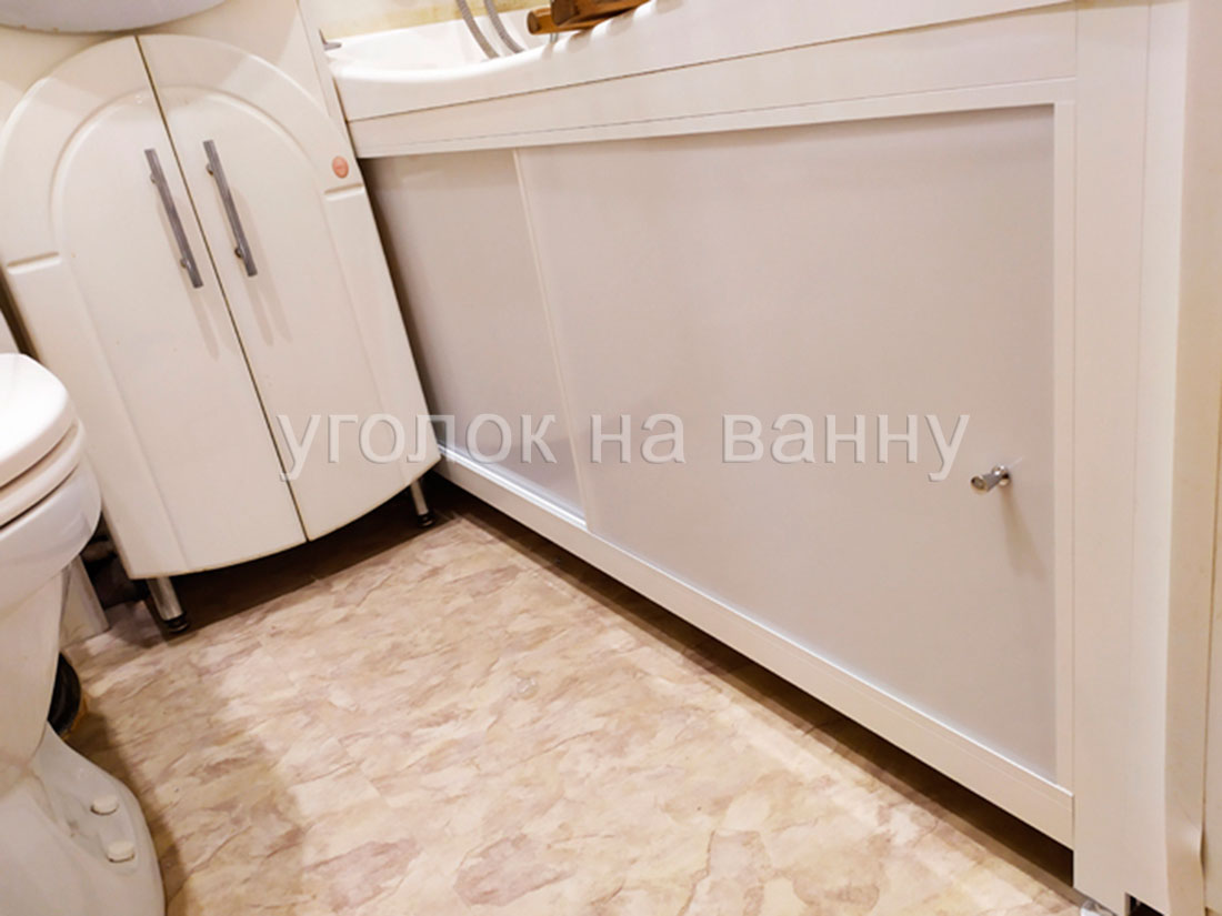 Примеры экранов под ванну.